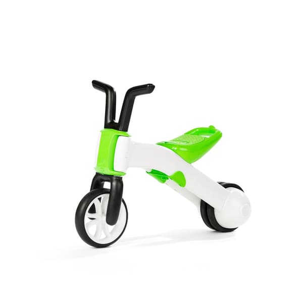 Akcija! Chillafish Bunzi līdzsvara velosipēds - transformers pašiem mazākajiem 2-in-1, zaļa, no 1 līdz 3 gadiem