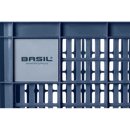 Basil Crate L Framkorg Blå