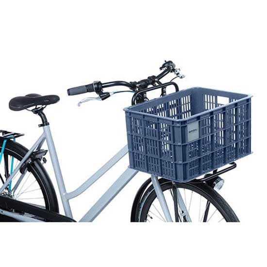 Basil Crate L Framkorg Blå