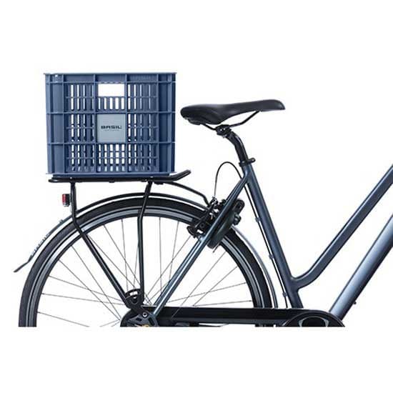 Basil Crate L Framkorg Blå
