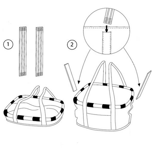 Rixen&kaul Bike Klickfix Kori 15l Sininen