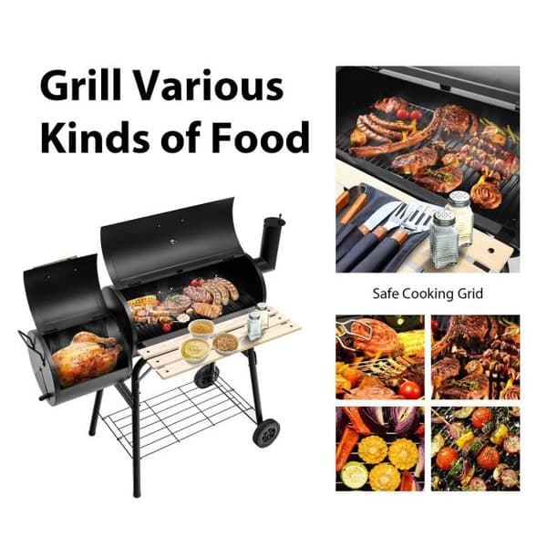 Grill, 114x62x105 cm, Sort