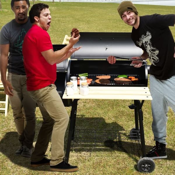 Grill, 114x62x105 cm, Sort