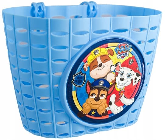 Plastkorg för CYKEL OCH SCOOTER PAW PATROL