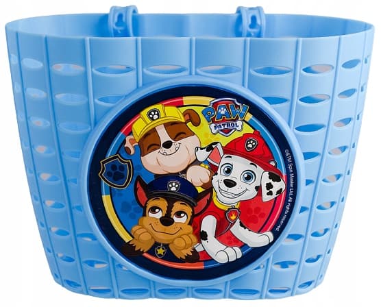 Plastkorg för CYKEL OCH SCOOTER PAW PATROL