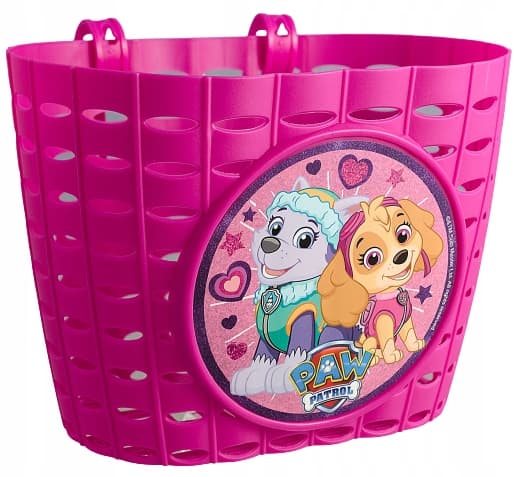 Plastkorg för CYKEL OCH SCOOTER PAW PATROL