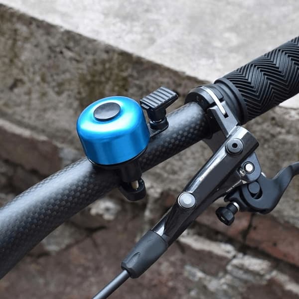 Cykelklocka / Ringklocka till Cykel - Välj Färg Metallic