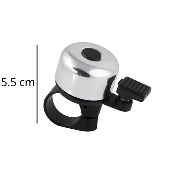 Cykelklocka / Ringklocka till Cykel - Välj Färg Metallic