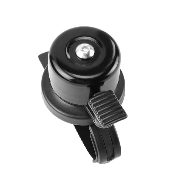 INF Ringeklokke til sykkel, med Airtag-holder Sort 22.2 mm