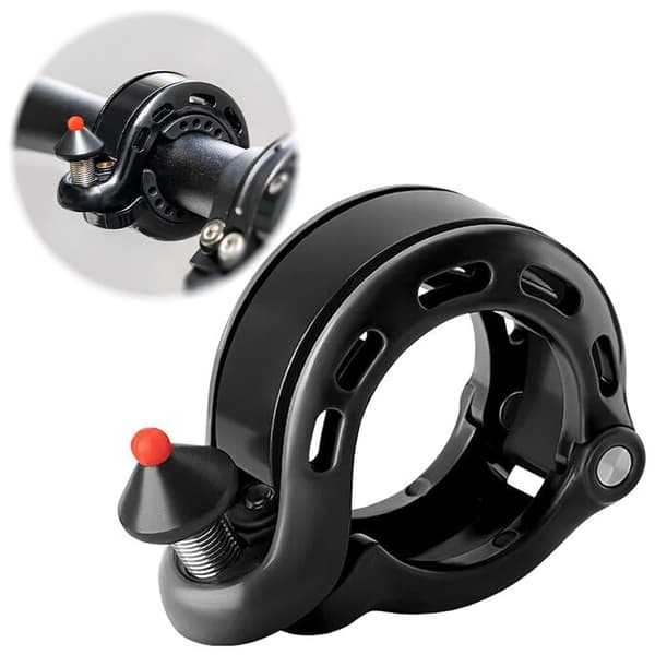 Rockbros 34210028001 Q Shape Sykkelklokke - Svart