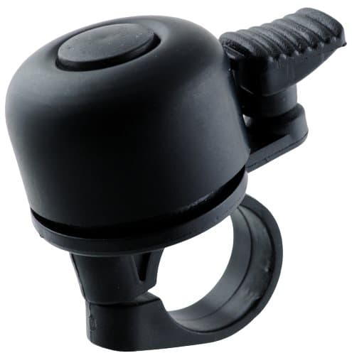 CYKELKLOKKE MINI ALUMINIUM HØJ SORT