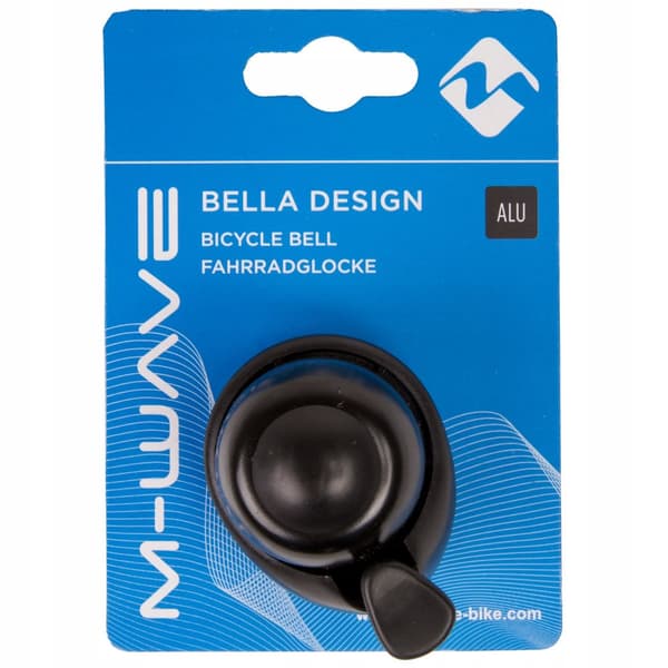 M-WAVE CYKELKLOKKE BELLA ALUMINIUM SORT