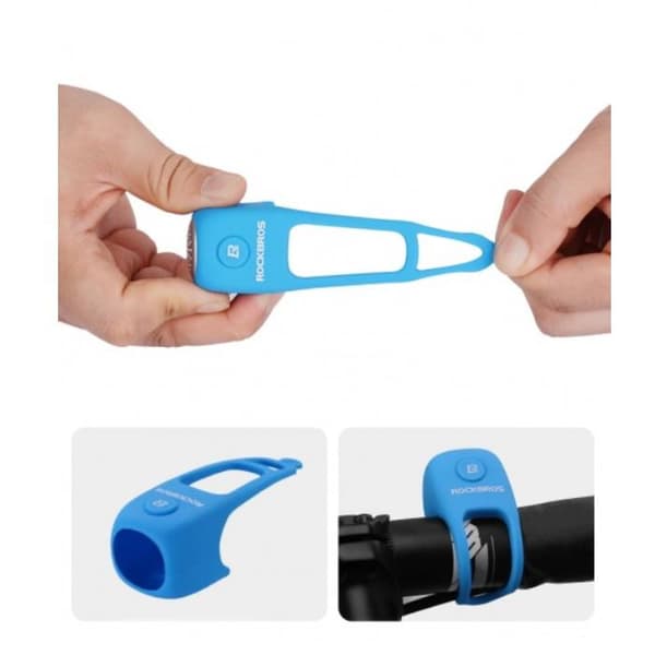 ROCKBROS elcykelklokke Blå (CB1709BU)
