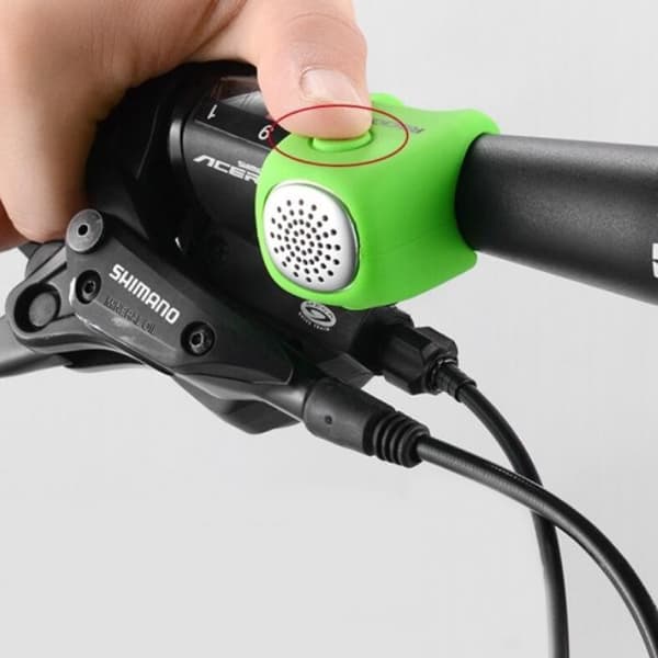 ROCKBROS elcykelklokke Grøn (CB1709GN)