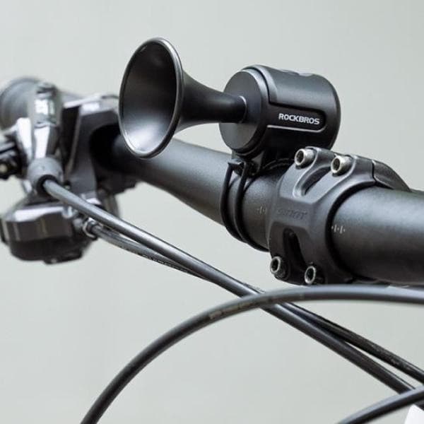 Elektrisk cykelklokke 120dB ROCKBROS EH2 sort (34210002001)
