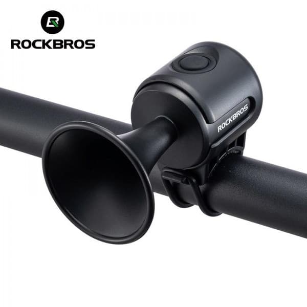 Elektrisk cykelklokke 120dB ROCKBROS EH2 sort (34210002001)
