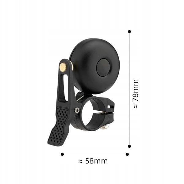 ROCKBROS cykelklokke (2019-1ABK) sort