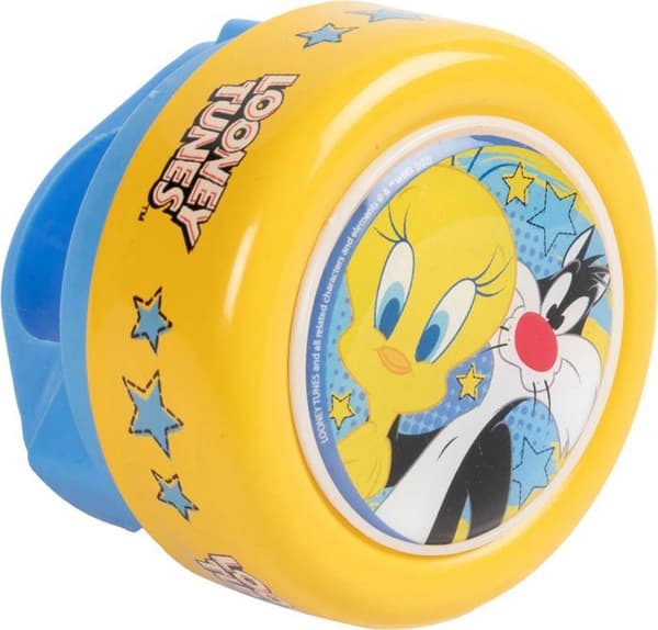 Tataway Barncykel för barn tjej Looney Tunes metall Titi Sylvester blå gul - Cykel