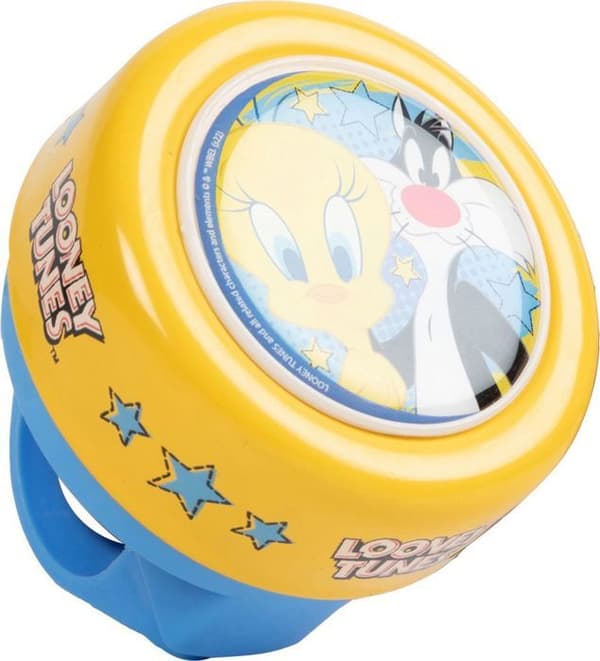 Tataway Barncykel för barn tjej Looney Tunes metall Titi Sylvester blå gul - Cykel