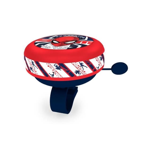 Spiderman röd cykelklocka 55 mm - SJU - för barn