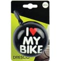 Miniatyrbild 3 av 3: Dresco ding Dong I love My Bike 80 mm stålsvart