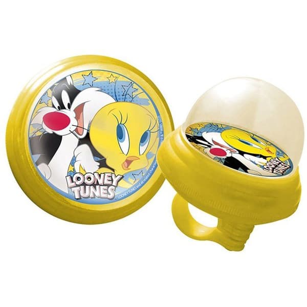 Cykelklocka - Looney Tunes - Squeezy modell - Tweety och Sylvester - Blå - För pojkar