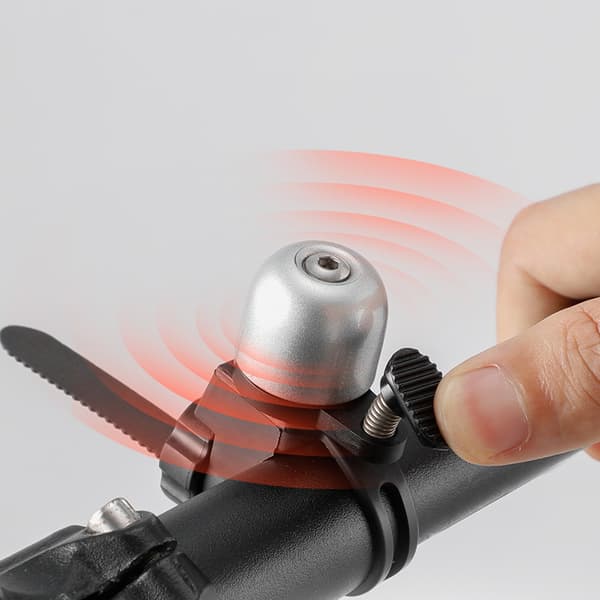 INF Quick Release Mini CB-20003 Sykkelbjelle Sølv