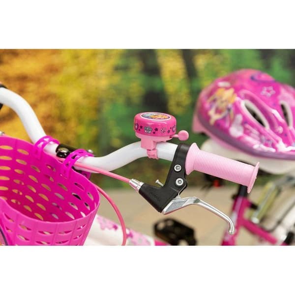 Cykelklocka - PAW PATROL - Metall - Rosa - Universell - Motiv Pat' Patrouille