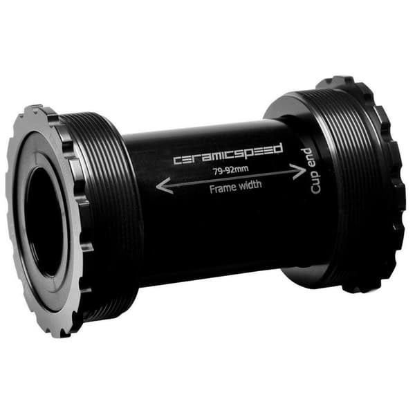 Ceramicspeed Bottom Bracket Cup T47 Shimano Musta 85.5/86.5 mm