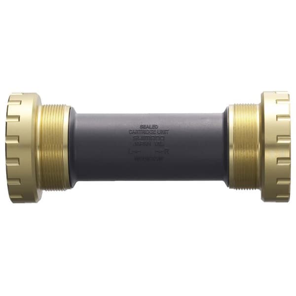Shimano Bottenfästes Kopp Saint Hollowtech Ii Svart,Guld 83 mm
