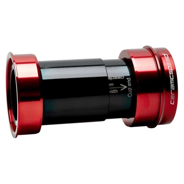 Ceramicspeed Belagda Koppar För Bottenfäste Pf30a Sram Dub Röd,Svart 73 mm