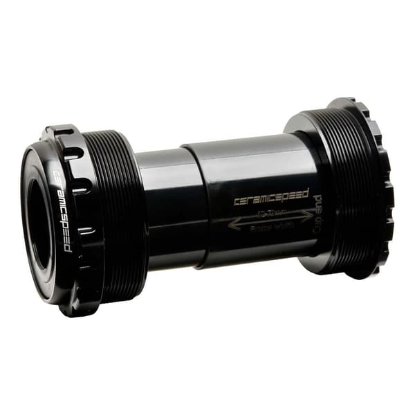 Ceramicspeed Belagda Koppar För Bottenfäste T47a Shimano Svart 77 mm