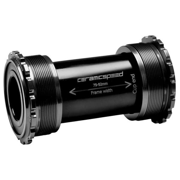 Ceramicspeed Bottenfäste T47a Dub Silver 77 mm