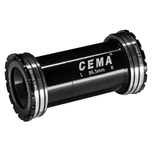 Cema Bottenfästeskupor I Rostfritt Stål För Sram Dub Bb386 Silver 86.5 mm