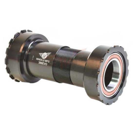 Wheels Manufacturing Alakannattimen Kupit Pressfit 386evo Angular Contact Bb 24 Mm Shimano Musta 86.5/91.5 mm