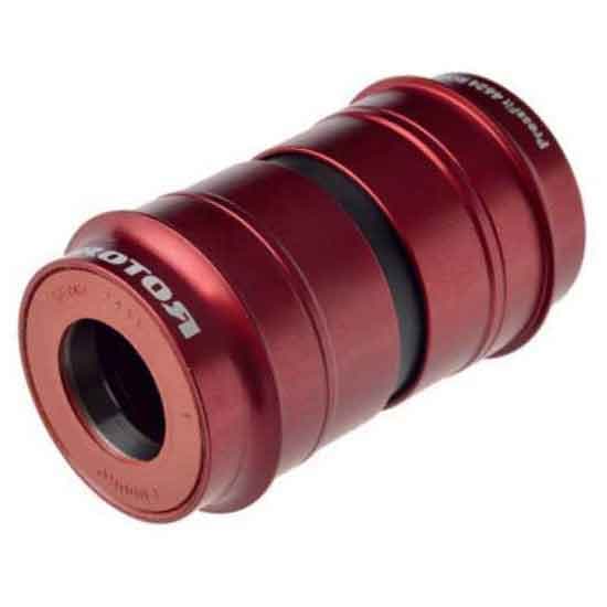 Rotor Keramisk Bottenfästekopp Mtb Press Fit 4624 Röd 68/73 mm