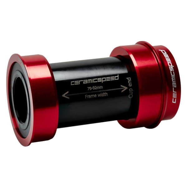 Ceramicspeed Belagda Koppar För Bottenfäste Bbright Sram Dub Röd,Svart 79 mm