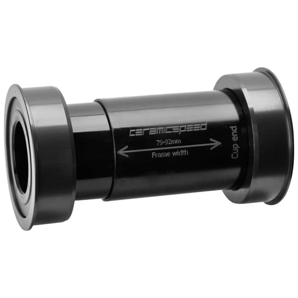 Ceramicspeed Belagda Koppar För Bottenfäste Evo 386 Shimano Gravel Svart 86 mm