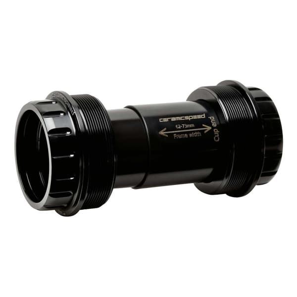 Ceramicspeed Belagda Koppar För Bottenfäste T47/68 Campagnolo Ut Svart 68mm