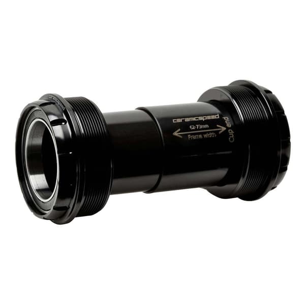 Ceramicspeed Belagda Koppar För Bottenfäste T47/73 30 Mtb Svart 73 mm