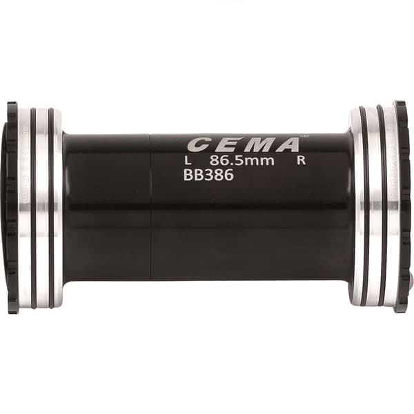 Cema Bottenfästeskoppar I Rostfritt Stål För Fsa Bb36 Interlock 386 Silver 86.5 mm