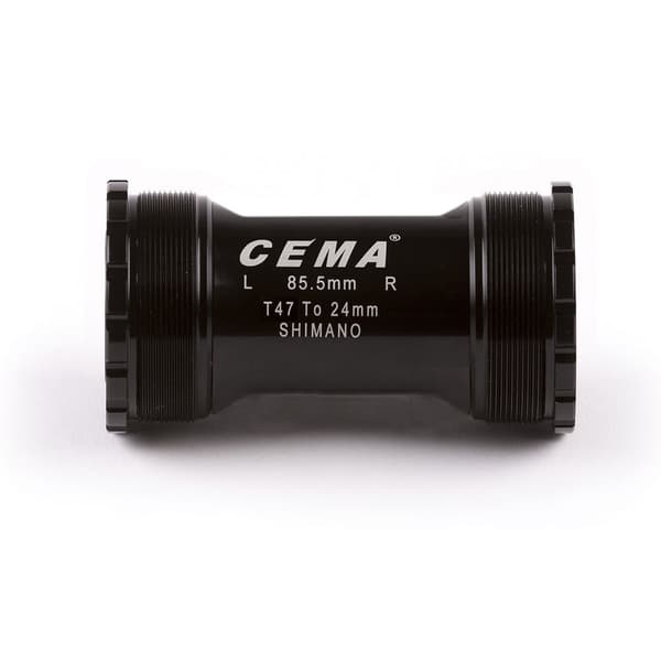 Cema Gängade Keramiska Bottenfästekoppar För Sram Dub T47 Silver 85.5 mm