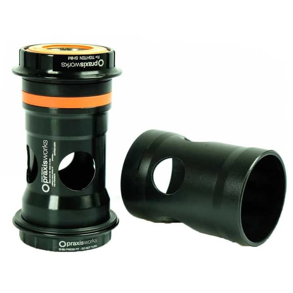 Praxis M24 Mtb Bb30/pf30 Converter Sram Gxp Oranssi,Musta 73 mm