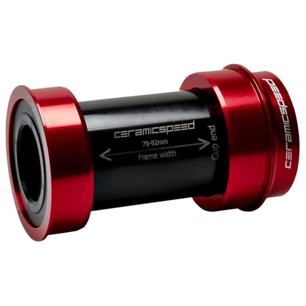 Ceramicspeed Bottenfästes Kopp Bbright Shimano Röd 79 mm