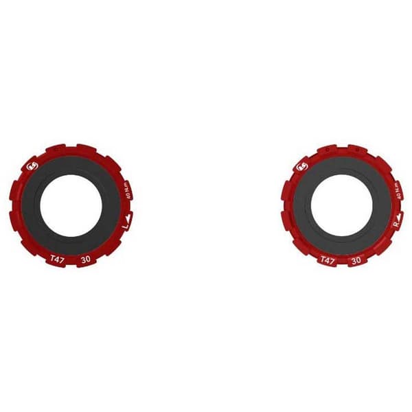 Rotor Indvendig Keramik T47 30 Mm Bund Beslag Kop Rød 86.5/89.5/92 mm