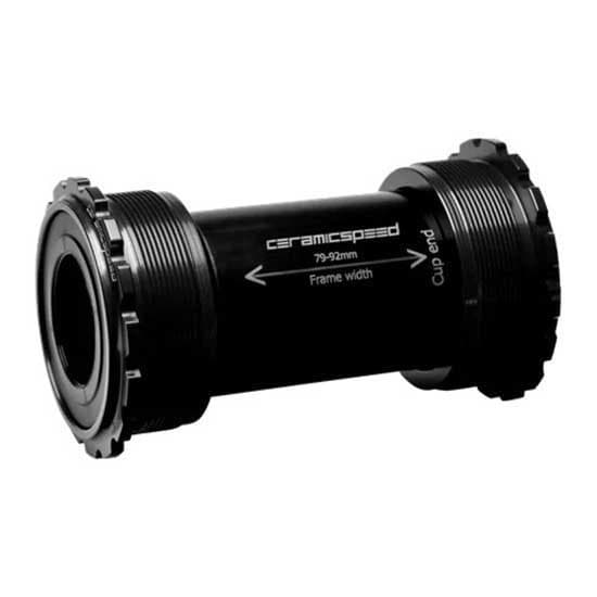 Ceramicspeed Belagd Bottenfäste T45 Shimano Silver 82.5 mm