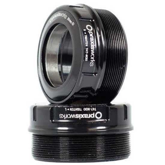 Praxis Tie/mtb Bottom Bracket Cup M30 T47 Musta 68/73 mm