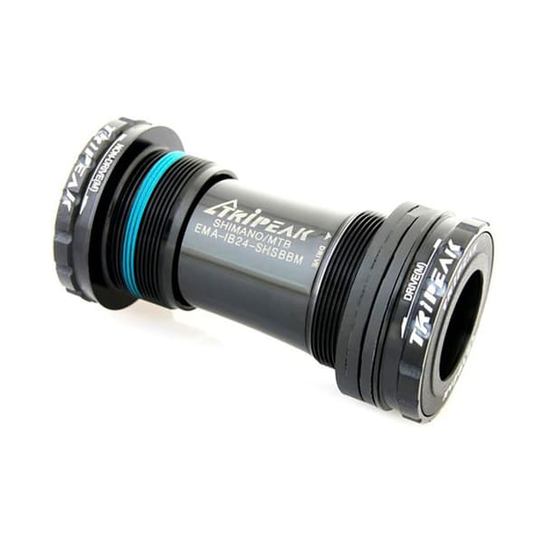 Tripeak Bundbeslag Med Gevind Bsa Shimano Sort 68/73 mm