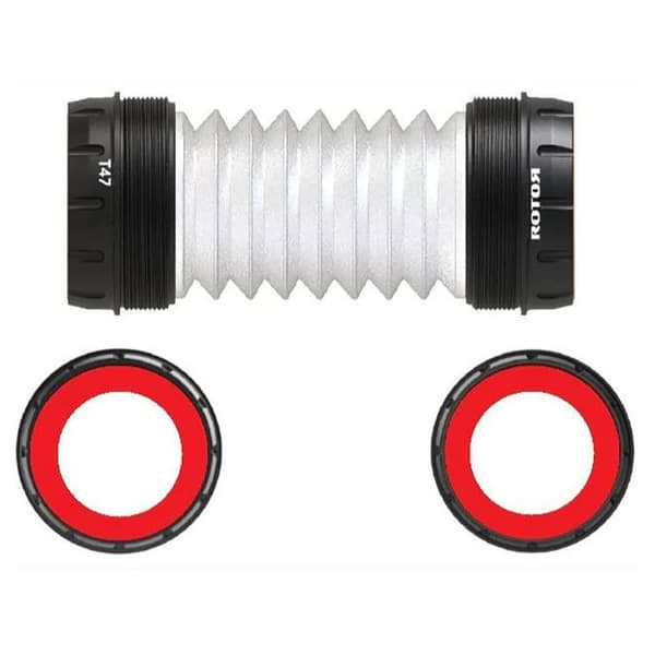 Rotor Bottenfäste T4729 External Bb Dub® Silver 68/73 mm