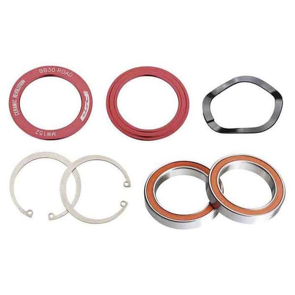 Fsa Lejer Keramisk Bb Kit 30 Vej Rød 30